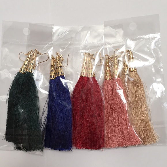 5 / $18 Bohemian Tassel Long Earring - Picture 2 of 6